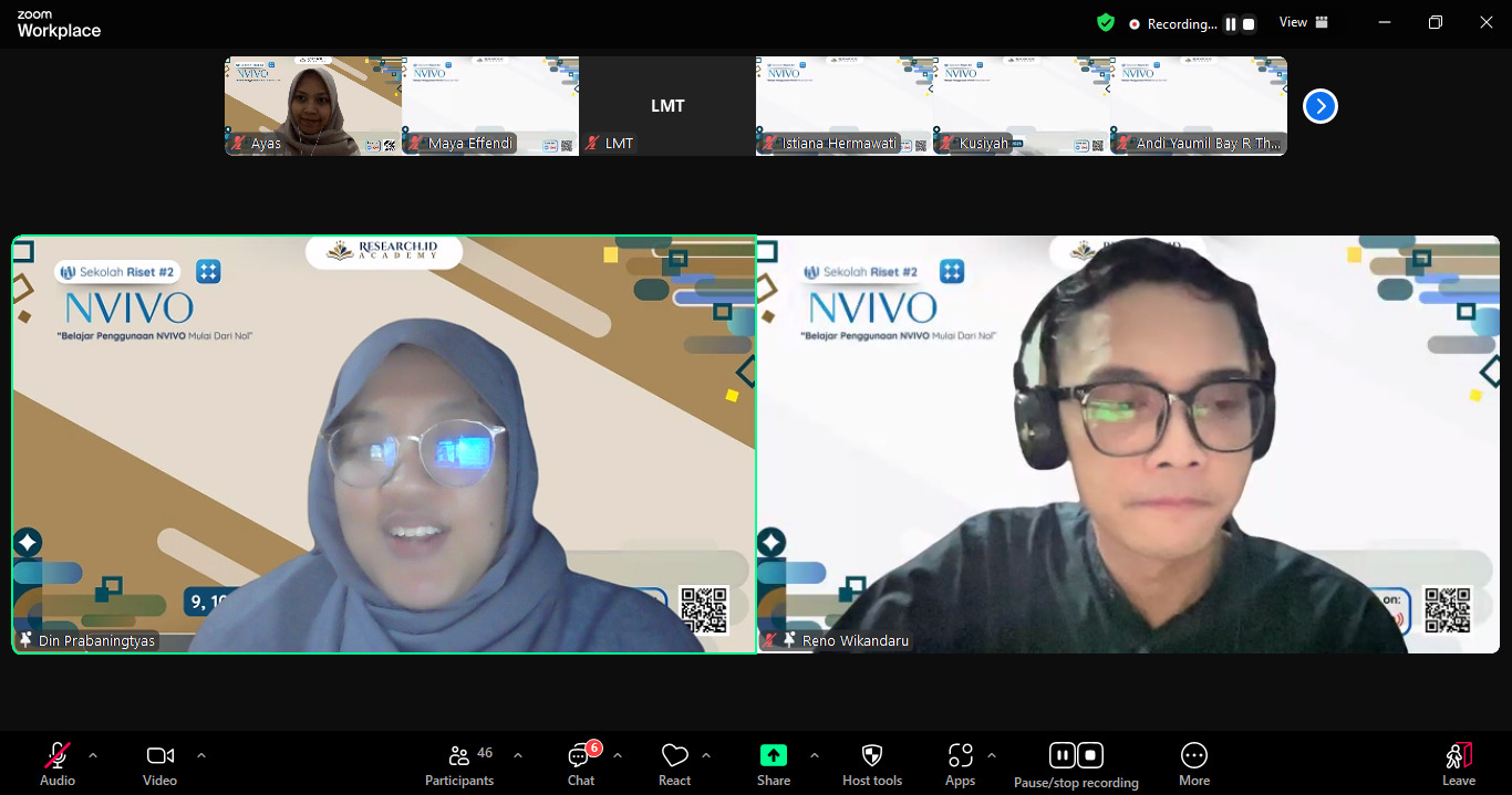 Sekolah Riset #2 NVIVO Week 1